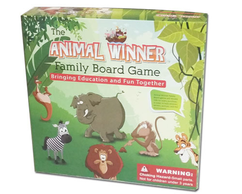 Animal Winner Family Board Game