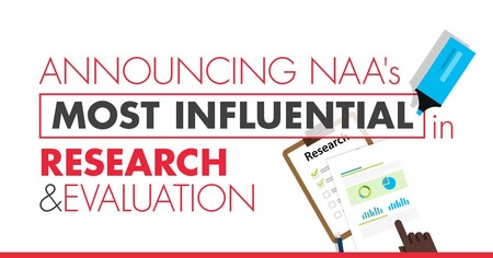 NAA Announces 2018 Most Influential in Research and Evaluation