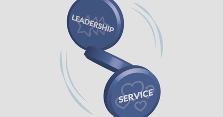 Leadership and Service—Two Sides of the Coin