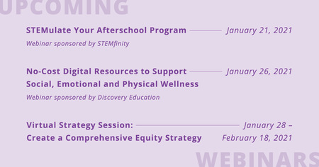 Add These Educational Webinars to Your Calendar!