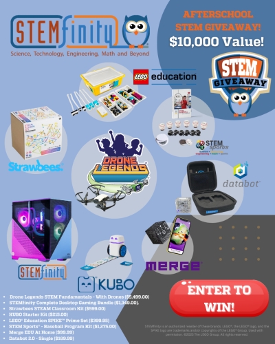 STEMfinity&#039;s $10,000 Afterschool/Summer STEM Giveaway